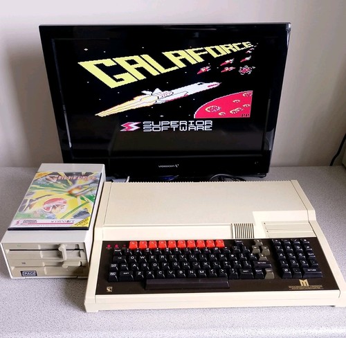 Acorn BBC Master Computer 128k - napęd MMC, MultiOS i w pełni zregapowany zasilacz - Zdjęcie 14 z 24
