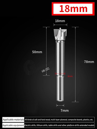 14mm to 80mm Professional Forstner Bit Hinge Hole Boring Cutter Wood Drill Bits - Picture 24 of 50