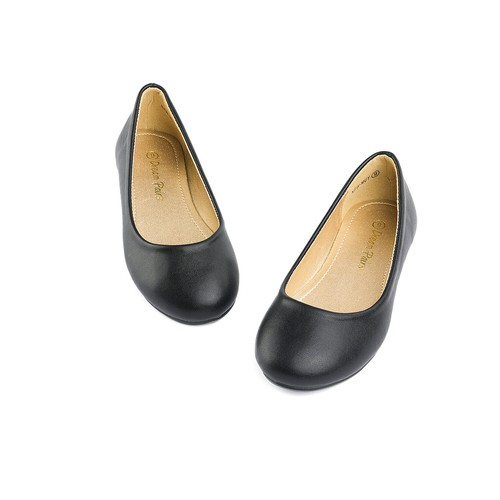 Kids Girls Flat Shoes Dress Shoes Princess Slip On Wedding Shoes - Picture 56 of 75
