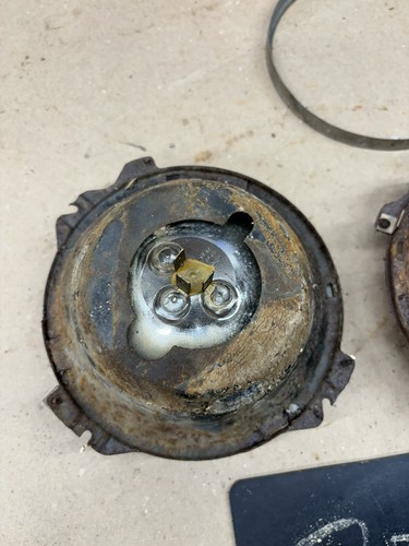 1973 1977 78 1980 Chevrolet C20 C10 K10 GMC Headlight Head Light Mount Buckets - Picture 15 of 17