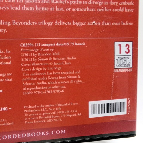 Brandan Mull: Jenseits Teil 3 Trilogie Jagd auf die Prophezeiung 13 CDs 2013 SY-FY - Bild 4 von 6