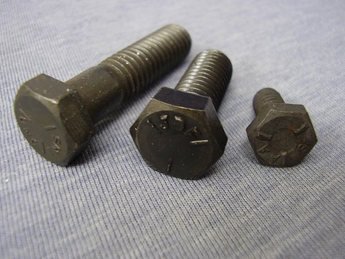 Ford Kent Crossflow H/T Self-Colour BLACK Bellhousing/Starter Motor Bolts (11) - Picture 3 of 4