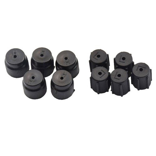 10Pcs Car AC Charging Port Service Cap R134a 13mm+16mm High Low Side Caps A/C - Picture 9 of 12