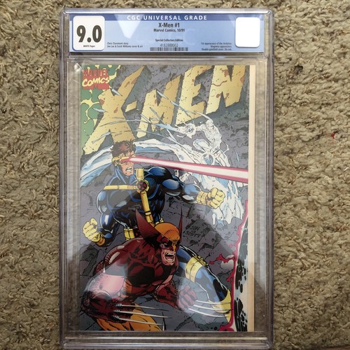 X-Men #1 CGC 9.0 1991 Jim Lee 1st Appearance of Acolytes - Magneto Appearance