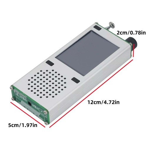 1Pc ATS200 Full Band Radio Receiver Aviation Band Radio SSB LSB FM AM TFT Screen - Photo 5/10