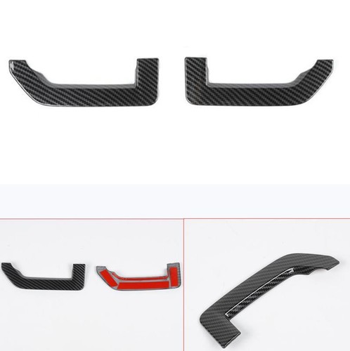 2pcs For Ford Bronco Sport 2021-2022 Car SideImpact Bars Badge Trim carbon ABS - Bild 3 von 6