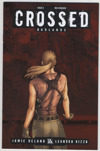 Avatar Press #4 Crossed Badlands Jacen Burrows Red Crossed Cover - Picture 1 of 2