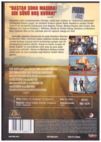 DVD Harley Davidson and the Marlboro Man (PAL) Regione 2 "Türkiye Release"... - Foto 2 di 2