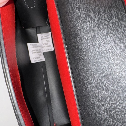 Strauß Kroko Magnet Damen Handtasche Umhängetasche Rot Geldbeutel Verstellbarer Riemen - Bild 7 von 11