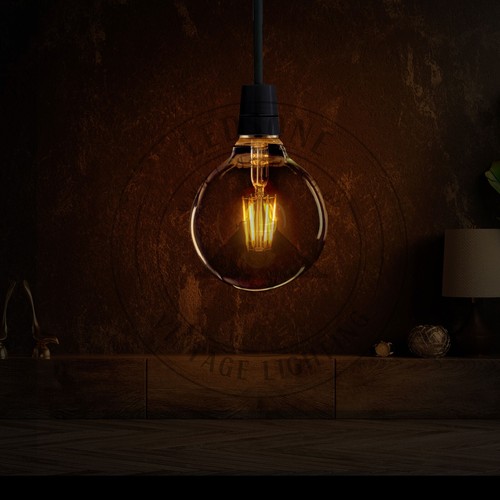 Lampadina led E27 vintage Edison filamento 4W retrò lampadine bianco caldo - Foto 4 di 78