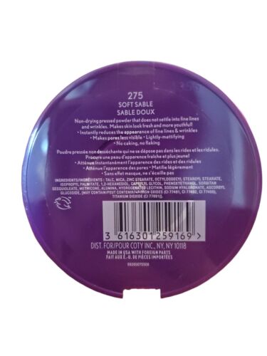 (3) Covergirl Simply Ageless Wrinkle Blurring Pressed Powder-Soft Sable #275 - Picture 2 of 2