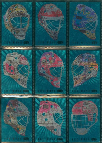 2006-07 BETWEEN THE PIPES MASK IV GREEN & SILVER/100 NHL HOCKEY CARD SEE LIST - Picture 35 of 155