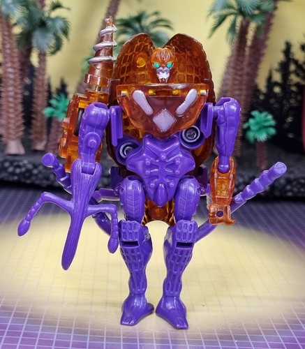 Vintage Kenner Transformers Beast Wars Basic Class Predacon Drill Bit Complete - Picture 7 of 8