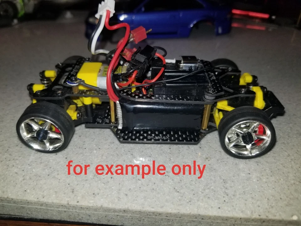 FOR XMODS GEN 1 THE SnJ MAX RIP SHIFT CARBON FIBER CHASSIS WITH HARDWARE - Image 4 of 4