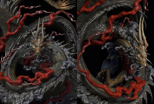 DRAGON Modeling Works Collection Book Masterful sculptures Monsters and Fantasy - Picture 10 of 13