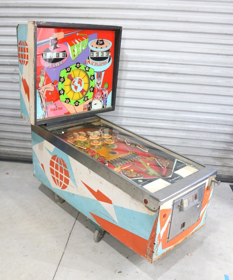 EXPO Pinball Machine (Williams, 1969)- For Repair | eBay