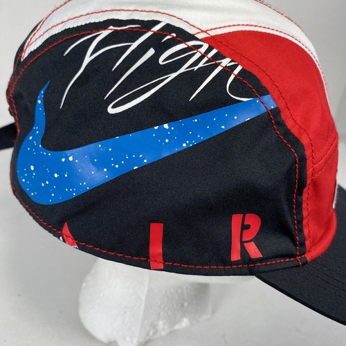 RARE Nike Air Jordan Legacy Cap 5 Panel Hat Strap Back 'What The' Upside Down - Bild 7 von 24