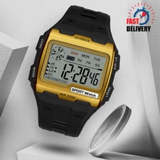 Men's Army Sport Digital Wrist Watch Waterproof Wrist Date Waterproof Military