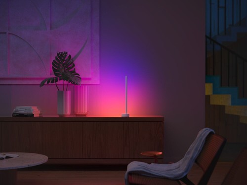 Philips Hue Gradient Signe 22" White Tall Table Lamp - Picture 6 of 6