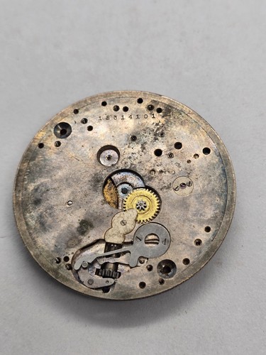 Vintage Cyma Mechanical Pocket Watch Movement for parts or repair - Picture 12 of 36