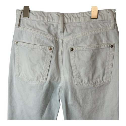 Free People We the Free Boyfriend Jeans. Button Fly. Distressed. White. Size 25 - Picture 7 of 12