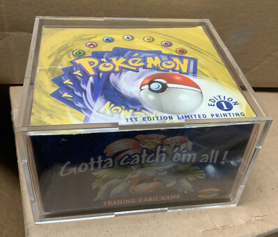 first edition pokemon cards booster box first edition pokemon cards booster box