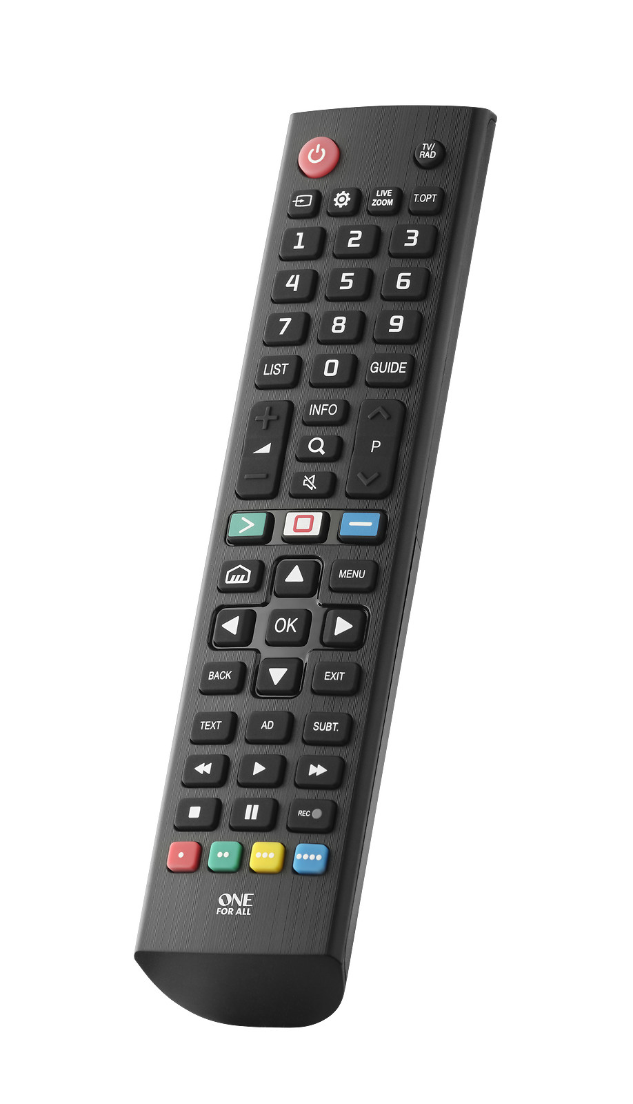 Thumbnail - One For All Tv Replacement Remotes Urc4911 Fernbedienungen Schwarz