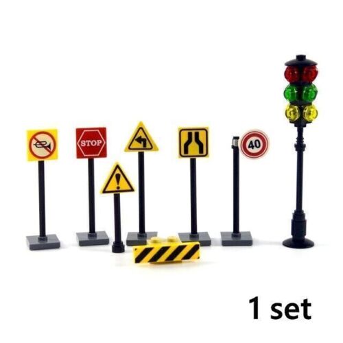 City Train Track Walkway Buffer Stop for Lego Kit Building Blocks Sets DIY - Picture 50 of 60