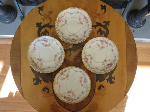 Theodore Haviland Limoges France Demitasse Coffee Set of 4 Cups & Saucers (1903) - Picture 17 of 24