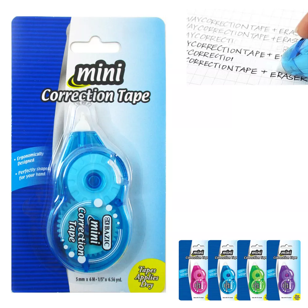 10X Roller Correction Tape Student White Out School Office Supply