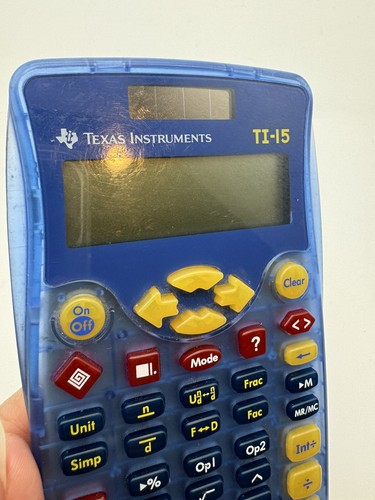 Texas Instruments 1997 TI-83 Plus & TI-15 Graphing Calculators Tested Set Of 2 - Picture 4 of 13