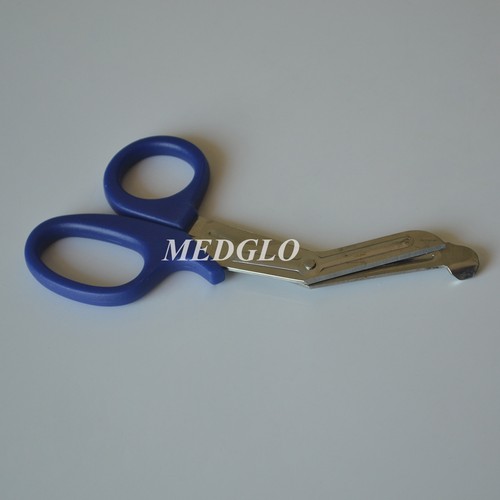 1PC BLUE BANDAGE PARAMEDIC EMS EMT TRAUMA SHEARS MEDICAL SCISSORS 6" - Picture 8 of 10