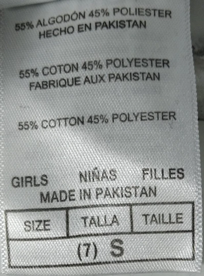 Pantalones ajustados Soffe Big para niñas, negros - PEQUEÑOS Foto 4 de 4