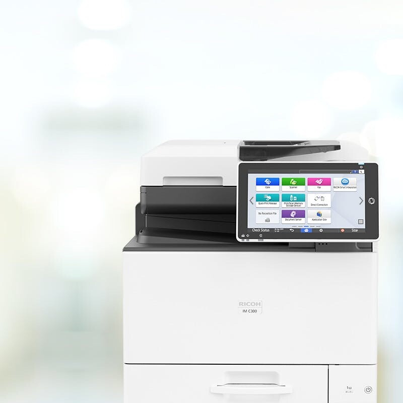 Ricoh IM C300 Color Copier/MFD Used Meter Read Below 10K Ricoh IM C300 Color Copier/MFD Used Meter Read Below 10K