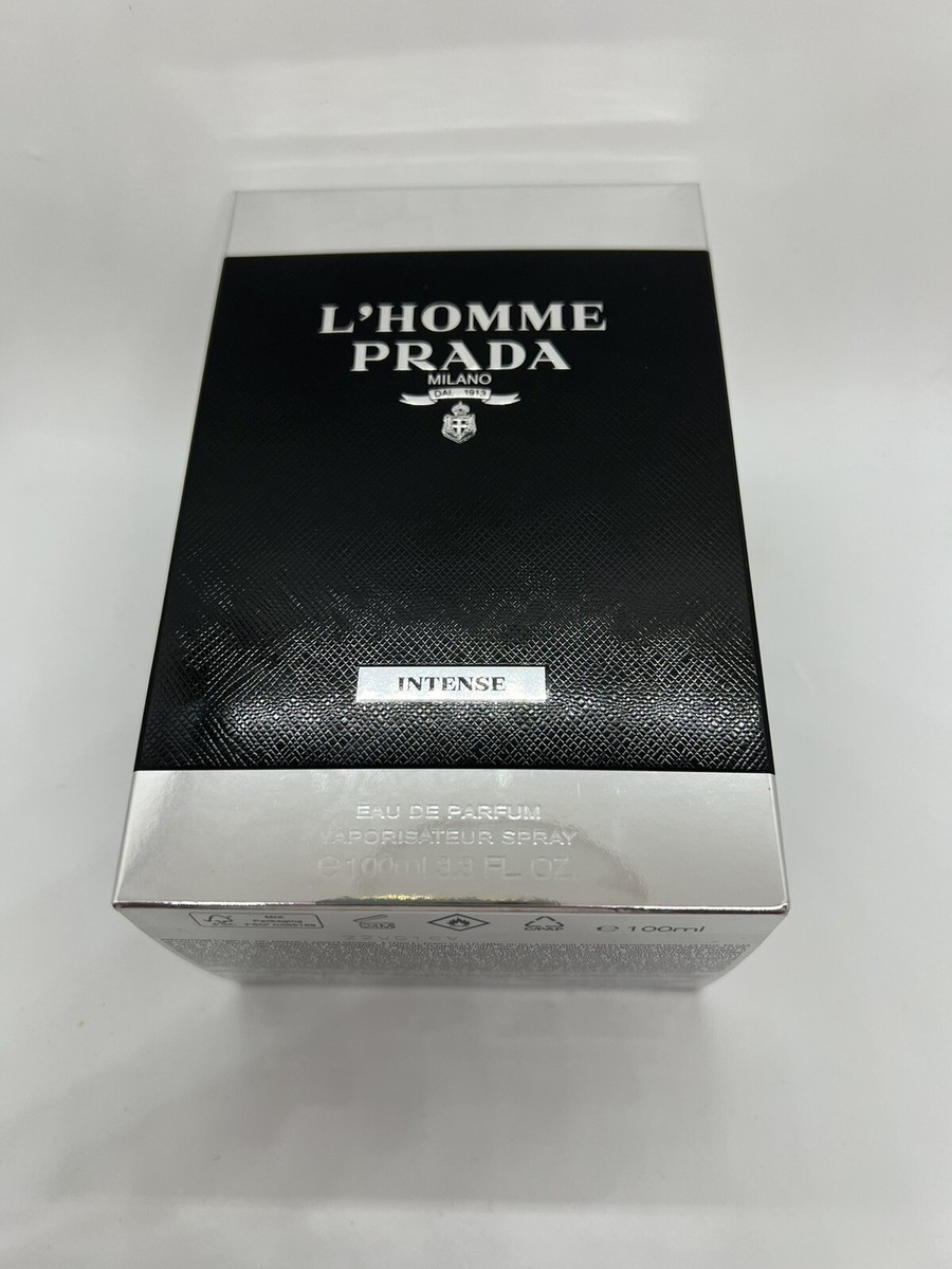 PRADA L'Homme Prada Intense 2個 (1個訳あり) Prada L'homme Intense Eau De Parfum Spray for Men, Dynamic