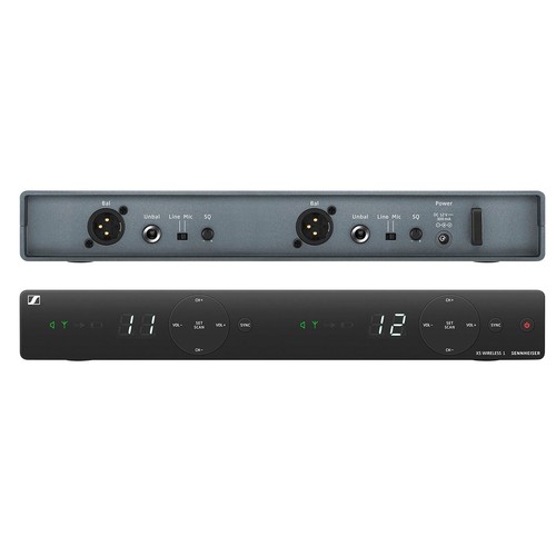 Sennheiser XSW1-825 DUAL-A 2-Channel Wireless Microphone System A Band Frequency - Picture 2 of 3