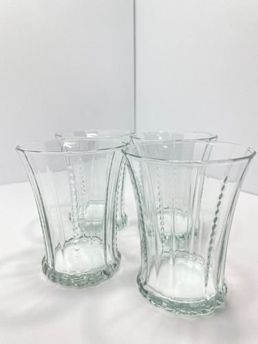 Pier 1 Imports Kara Double Old Fashioned Glass by Set of 4 Discontinued VTG READ - 第 17/20 張圖片
