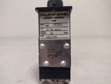 Kuhnke PMT 1F2B3 Pneumatic Miniature Timer, 3-30sec, 30PSIG - New Old Stock