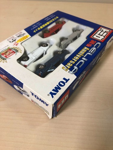 TOMICA Toyota Celica 30th Anniversary 4 Cars Set in Box Tomy Japan 2000GT - Picture 3 of 11
