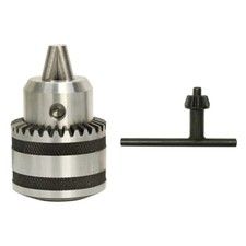 Heavy Duty 1/32'' - 1/2'' JT33 Drill Chuck w/ Key keyed Sleeve