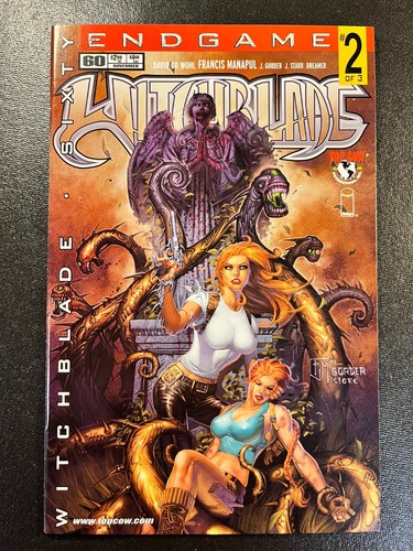 Witchblade 60 Francis MANIPUL Cover V 1 Darkness TOP COW GGA GOOD GIRL ART