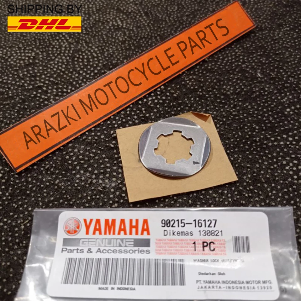 GENUINO NUEVO YAMAHA RX115 RX135 DT175 DT125 TUERCA, BLOQUEO LAVADORA, TRANSMISIÓN CUELLO Foto 3 de 4