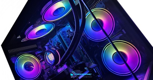 Gaming PC bundle Liquid Cooling 2x24" i7-8700 RTX 5060 Ti 1TB 32 GB Windows 11 - Picture 6 of 6