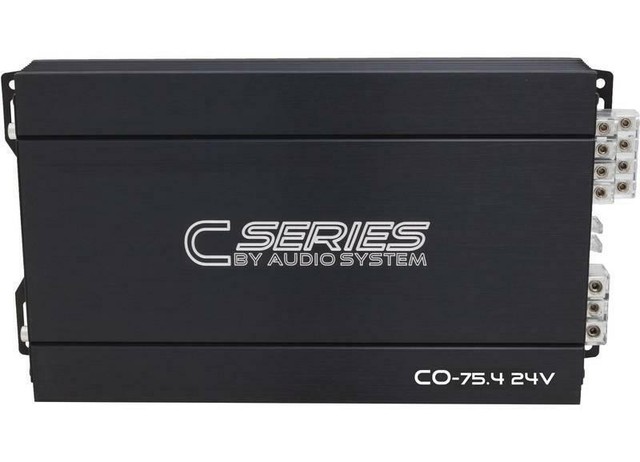 Audio System CO-75.4 24V Co-Series 4-Kanal Amplificatore 24 Volt Speciale Camion Audio System CO-75.4 24V Co-Series 4-Kanal Amplificatore 24 Volt Speciale Camion