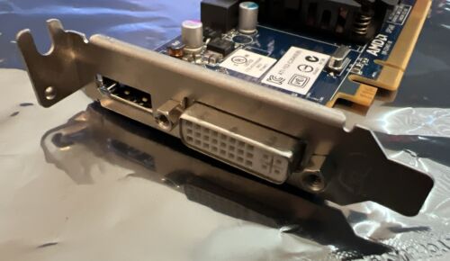 Dell AMD Radeon HD 6450 1GB LP DDR M0KV6 Graphics/Video 0M0KV6 DVI/DP - Picture 2 of 4