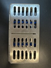 German Stainless Dental Autoclave Sterilization Cassette Rack Box Tray for 7 ...
