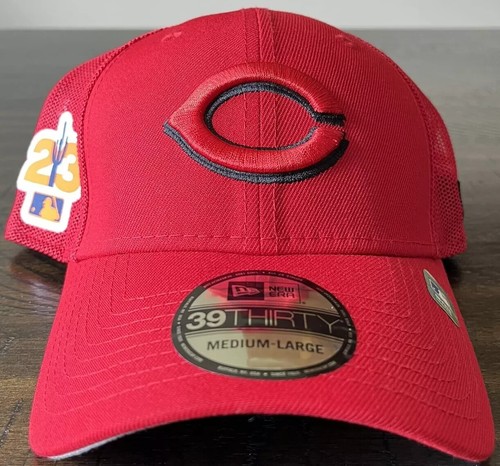 Cincinnati Reds New Era 2023 Spring Training 39THIRTY Flex Hat Cap Men's MLB New - Picture 2 of 9