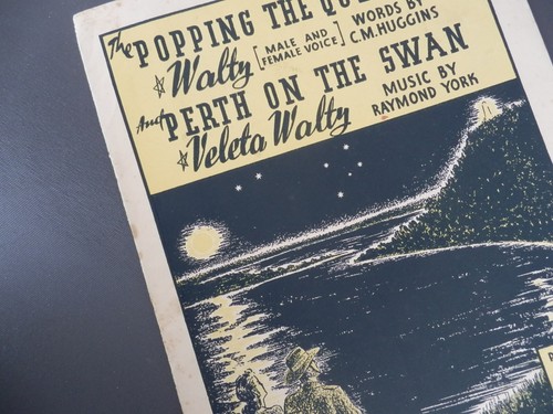 PERTH ON THE SWAN - RARE OZ sheet music - Picture 2 of 2