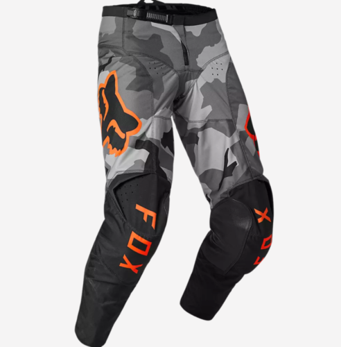 FOX BNKR Off Road Motocross MX Dirt Bike Pants & Jersey 32/M Cam Orange New - Picture 2 of 12