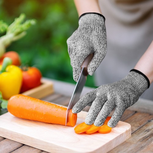 EvridWear Schnittschutzhandschuhe Lebensmittelqualität Level 5 Sicherheit Schutz Garten Küche - Bild 2 von 33